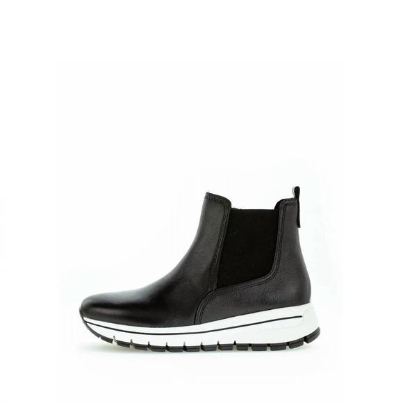 NEW GABOR women's zip bootie in black